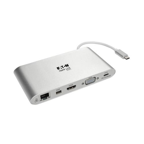 Tripp Lite  station d'accueil Avec fil USB 3.2 Gen 1 (3.1 Gen 1) Type-C Argent - U442-DOCK1