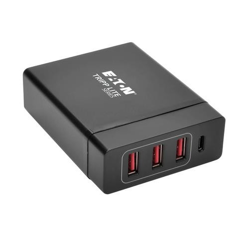Tripp Lite  chargeur d'appareils mobiles Universel Noir, Rouge Secteur Intérieure - U280-004-WS3C1