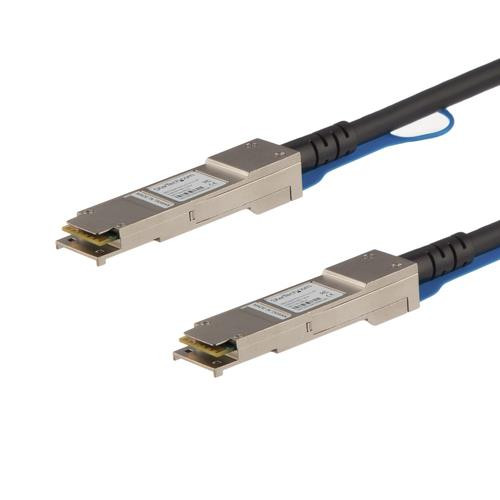 StarTech.com Câble QSFP+ à connexion directe compatible Cisco QSFP-H40G-CU1M - DAC de 1 m - QSFPH40GCU1M