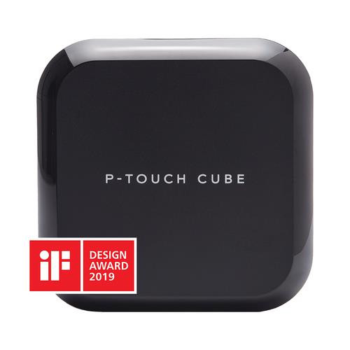 Brother  - P-touch CUBE Plus - imprimante d’étiquettes rechargeable Bluetooth - PT-P710BT