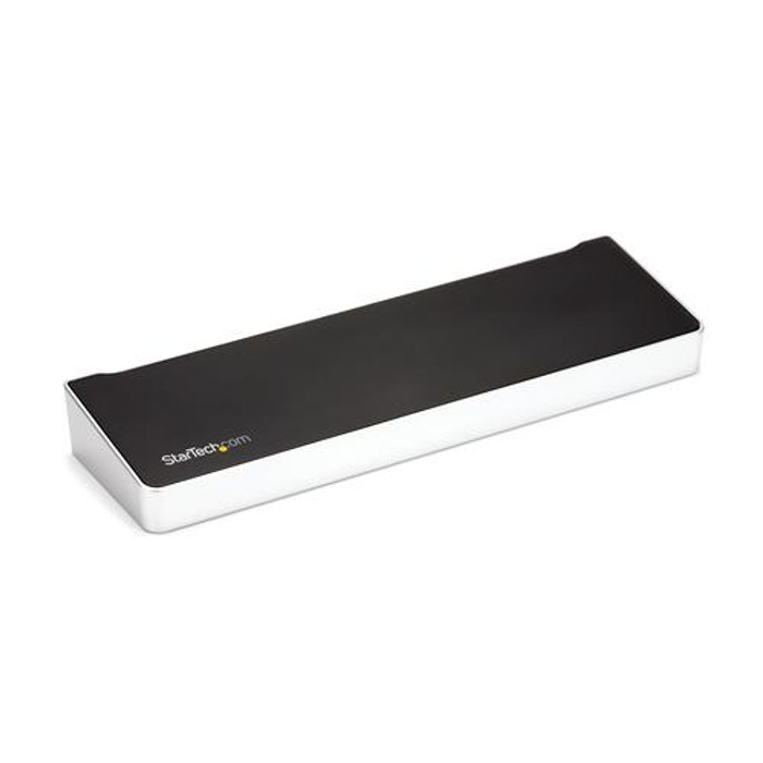 StarTech.com  station d'accueil Avec fil USB 3.2 Gen 1 (3.1 Gen 1) Type-C Noir, Argent - DK30CH2DEP