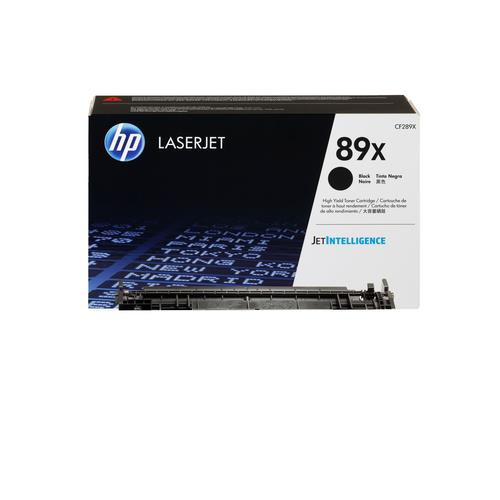 HP Toner noir LaserJet 89X authentique grande capacité - CF289X