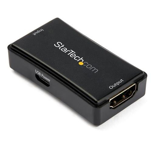 StarTech.com Amplificateur de Signal HDMI de 14m - 4K 60Hz - Alimenté par USB - Répéteur et Amplificateur HDMI en ligne - Support Audio 7.1 - HDBOOST4K2