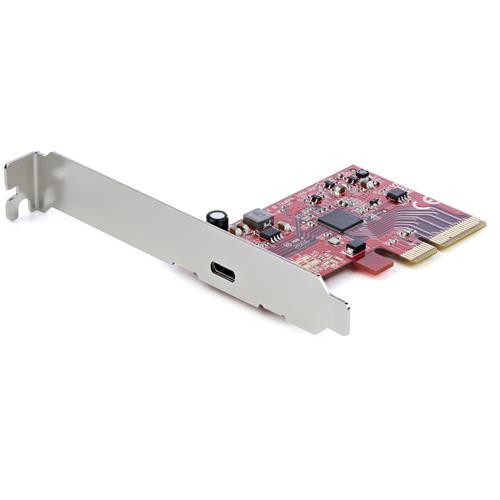 StarTech.com Carte PCIe 1 port USB 3.2 Gen 2x2 - Carte Contrôleur USB-C SuperSpeed 20Gbps PCI Express 3.0 x 4 - Carte Adaptateur PCIe USB Type-C Additionnelle - Carte extension - Windows & Linux - PEXUSB321C