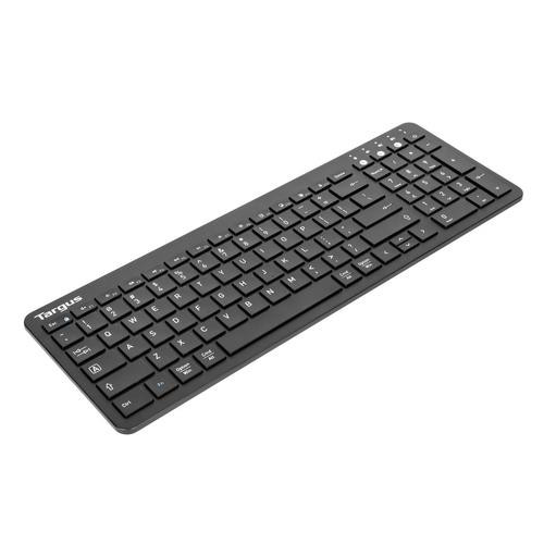 Targus  clavier RF sans fil + Bluetooth QWERTY US International Noir - AKB863US
