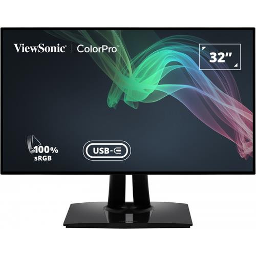 Viewsonic VP Series 3268A-4K écran plat de PC 81,3 cm (32") 3840 x 2160 pixels 4K Ultra HD LED Noir - VP3268A-4K