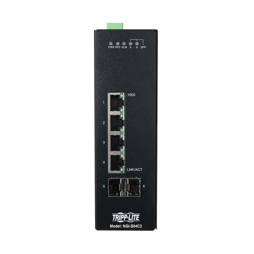 Tripp Lite  commutateur réseau Non-géré Gigabit Ethernet (10/100/1000) Noir - NGI-S04C2