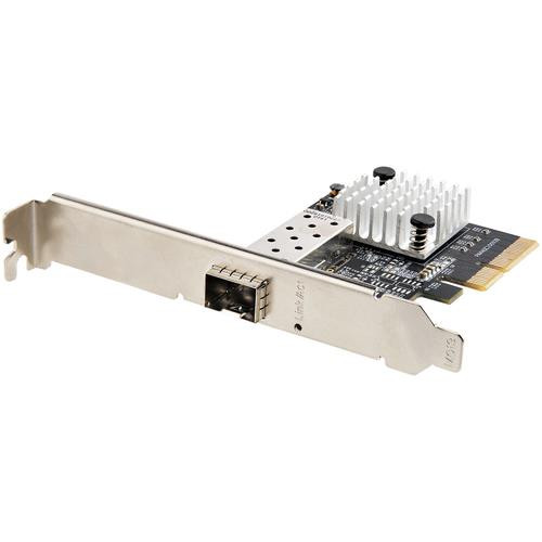 StarTech.com Carte PCI Express - Carte Réseau PCIe SFP+ Ouvert pour Modules Conformes à la Norme MSA - Carte Réseau SFP+ PCIe - Carte PCI Express Wifi pour PC Fixe - Carte Réseau 10Gb - PEX10GSFP