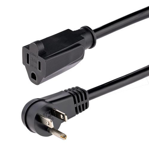StarTech.com  câble électrique Noir 1,8 m NEMA 5-15P NEMA 5-15R - RFX-6F-POWER-CORD
