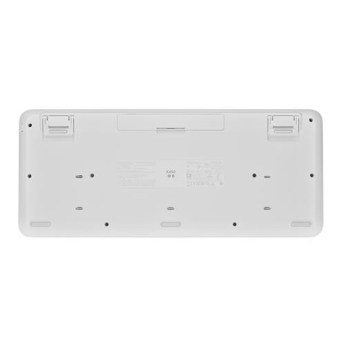 Logitech  clavier Bureau Bluetooth Anglais Blanc - 920-010962