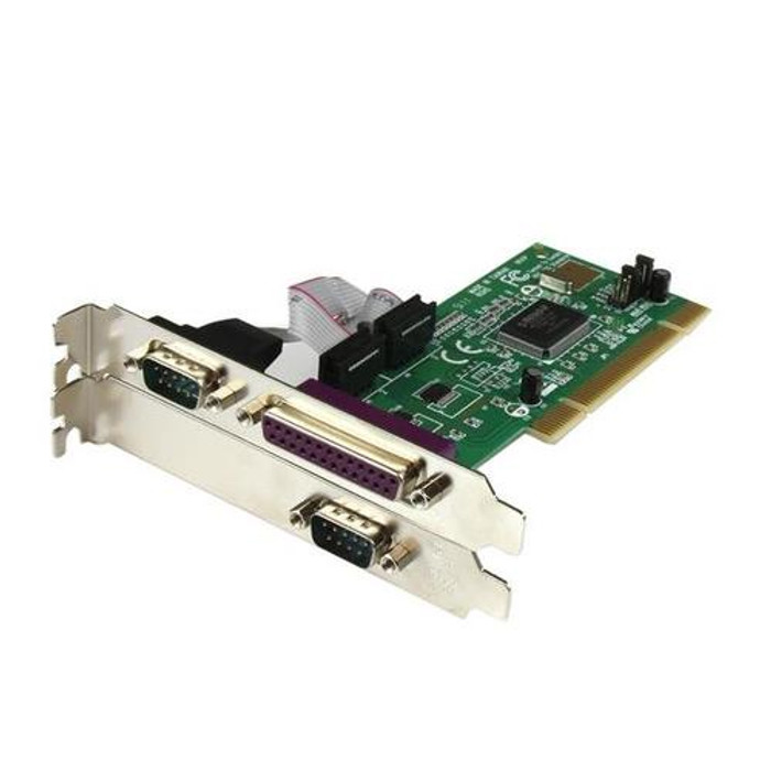 StarTech.com Carte PCI avec 2 Ports RS232 et 1 Port Parallèle - Adaptateur Série - UART 16550 - PCI2S1P