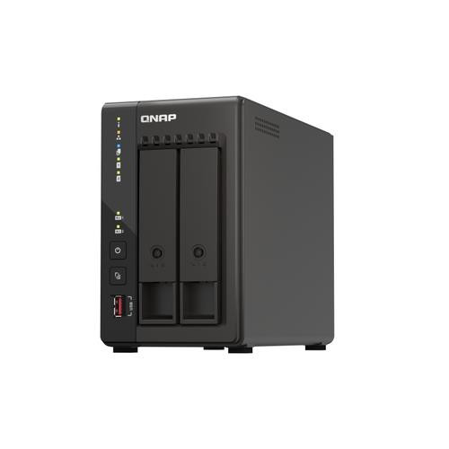 QNAP TS-253E NAS Tower Intel® Celeron® J6412 8 Go 0 To QNAP QTS Noir - TS-253E-8G