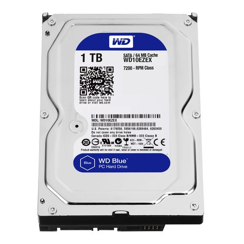 Western Digital Blue disque dur 1 To 7200 tr/min 64 Mo 3.5" Série ATA III - WD10EZEX