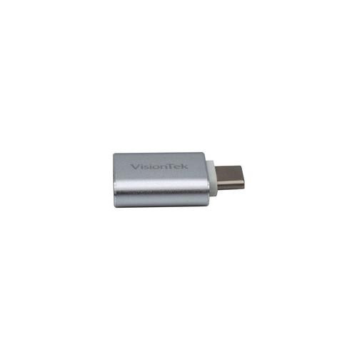 VisionTek  changeur de genre de câble USB-C USB-A Argent - 901223