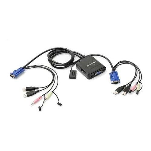 iogear  câble kvm Noir 0,91 m - GCS72U