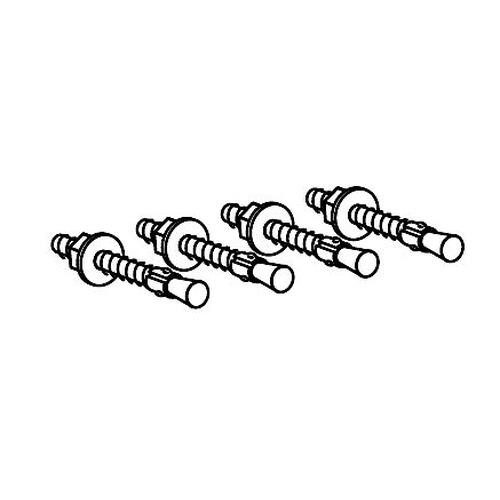 Ergotron Attachment Options Hardware Kit for Base (4) concrete stud anchors - 90-018