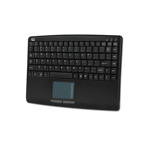 Adesso SlimTouch 410 clavier Universel USB QWERTY Anglais américain Noir - AKB-410UB