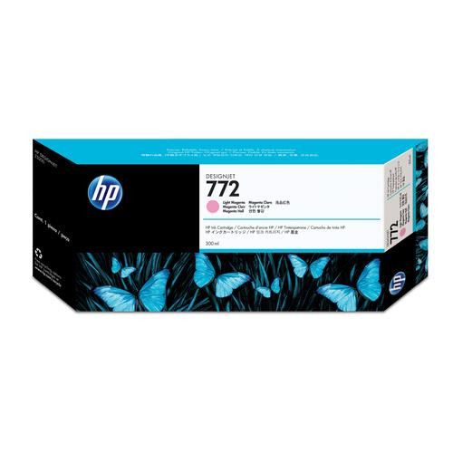 HP 772 cartouche d'encre DesignJet magenta clair, 300 ml - CN631A