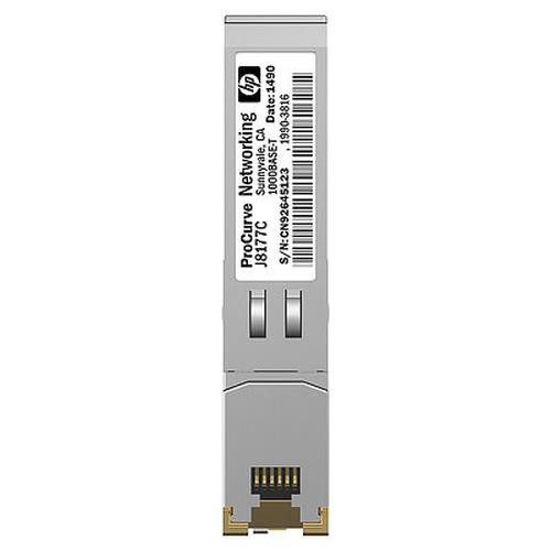 HPE X120 1G SFP RJ-45 T module émetteur-récepteur de réseau Cuivre 1000 Mbit/s - JD089B