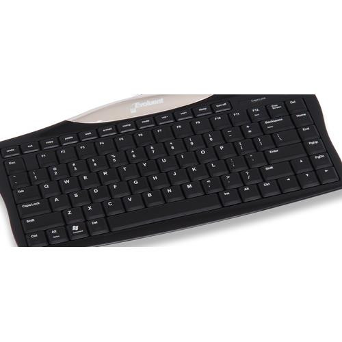Evoluent  clavier USB QWERTY Anglais Noir - EKB
