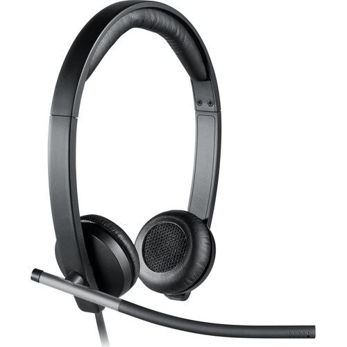 Logitech  casque Avec fil Arceau Bureau/Centre d'appels Noir - 981-000518