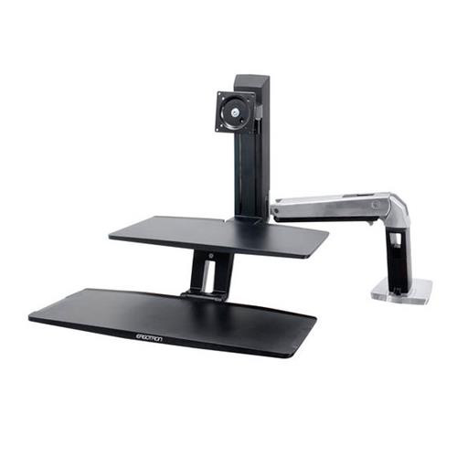 Ergotron WorkFit -A 61 cm (24") Bureau Noir - 24-390-026