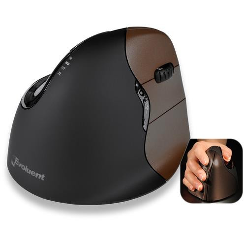 Evoluent VerticalMouse 4 souris Droitier RF sans fil Optique - VM4SW