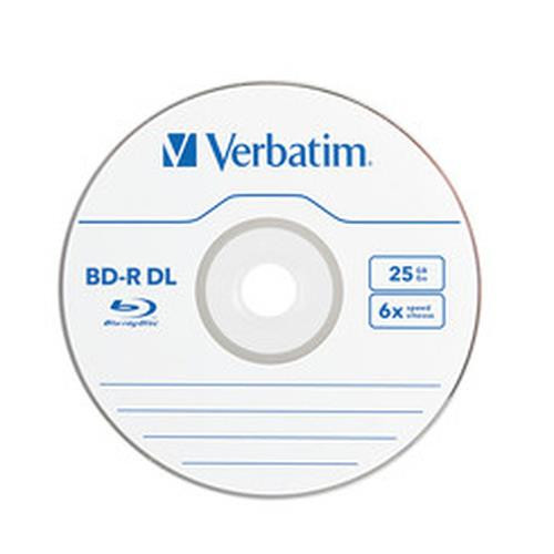 Verbatim BD R DL 6X BD-R DL 50 Go 25 pièce(s) - 98356