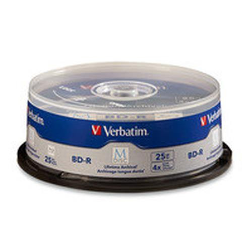 Verbatim  disque vierge Blu-Ray BD-R 25 Go 25 pièce(s) - 98909
