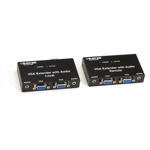 Black Box  extension audio/video Émetteur et récepteur AV Noir - AC556A-R2