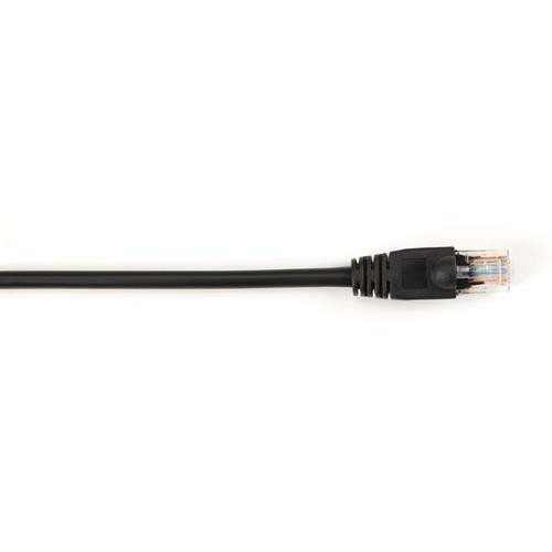 Black Box Value Line Cat5e 1ft câble de réseau Noir 0,3 m - CAT5EPC-001-BK