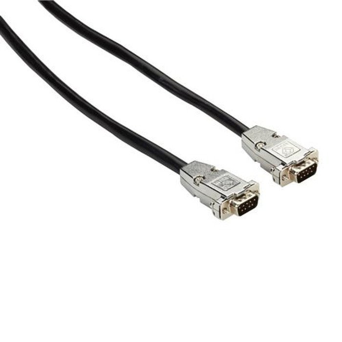 Black Box  câble Série Noir, Argent 1,5 m DB9 - EDN12BLK-0005-MM