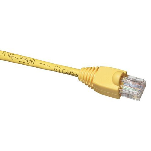 Black Box Cat5e, 6m câble de réseau Jaune U/UTP (UTP) - EVCRB84-0020