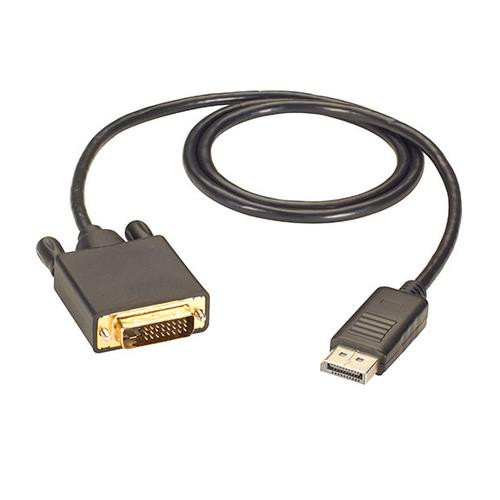 Black Box  câble vidéo et adaptateur 1,8 m DVI-D DisplayPort Noir - EVNDPDVI-0006-MM