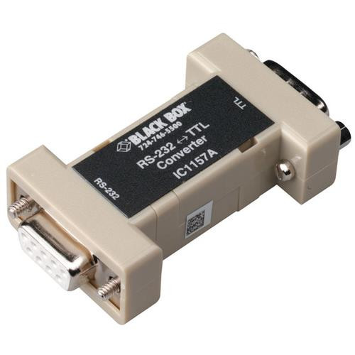 Black Box  convertisseur série, répéteur et isolateur RS-232 Beige, Noir - IC1157A