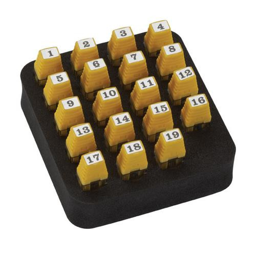 Black Box  testeur de câble réseau Noir, Jaune - SOHOTEST-RJ45