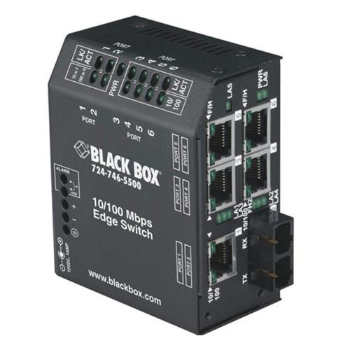 Black Box  commutateur réseau L2 Fast Ethernet (10/100) Noir - LBH150A-ST
