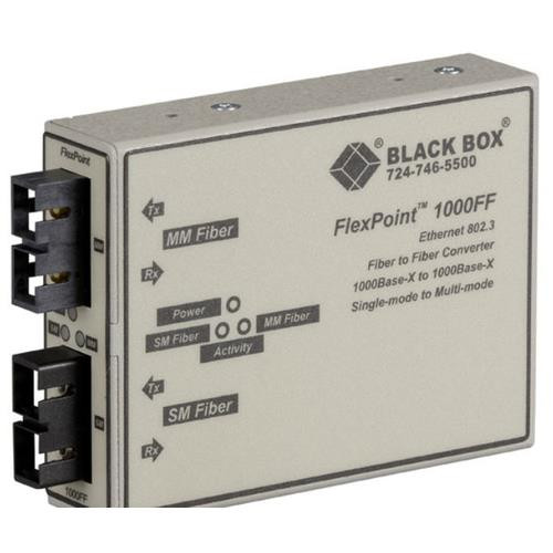 Black Box  convertisseur de support réseau 1000 Mbit/s 1300 nm Multimode - LMC1001A