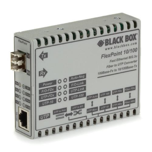 Black Box  convertisseur de support réseau Interne 100 Mbit/s Multimode - LMC100A-LC-R2