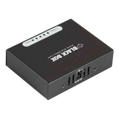 Black Box  commutateur réseau Gigabit Ethernet (10/100/1000) Noir - LGB304AE