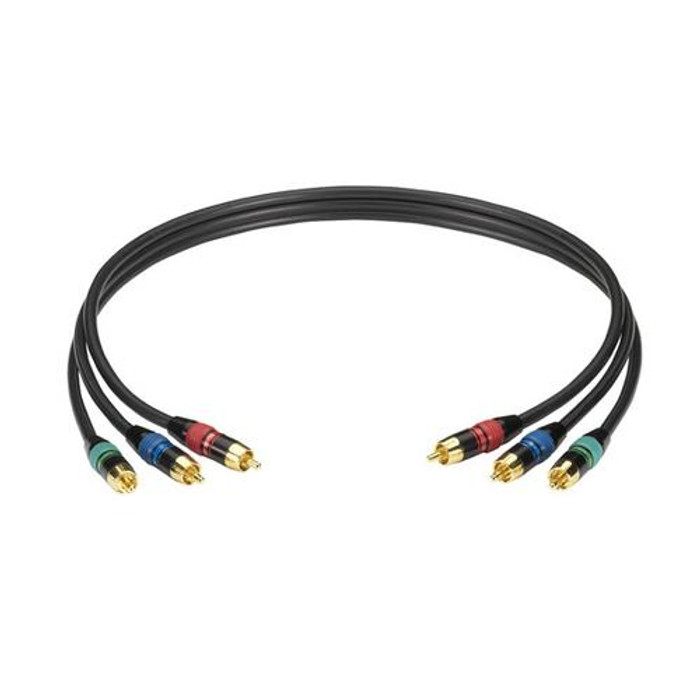Black Box RCA/RCA, 15.2-m composante (YPbPr) câble vidéo 15,2 m 3 x RCA Noir - EJ517-0050