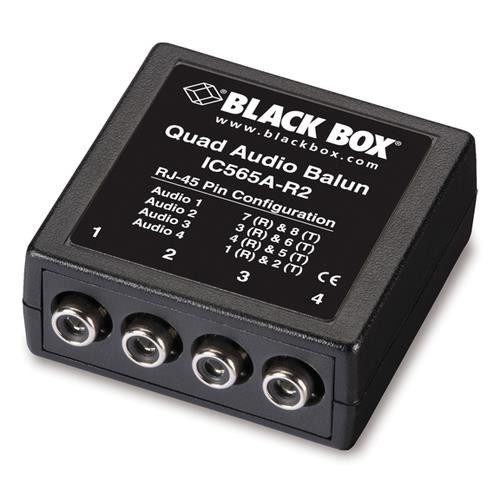 Black Box  extension audio/video Émetteur AV Noir - IC565A-R2
