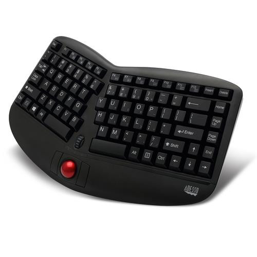Adesso Tru-Form Media 3150 clavier Universel RF sans fil QWERTY Anglais américain Noir - WKB-3150UB
