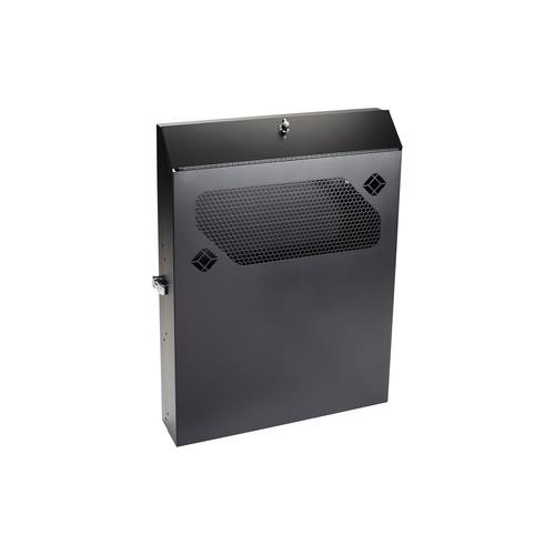 Black Box  étagère 2U Rack monté sur le mur Noir - RMT351A