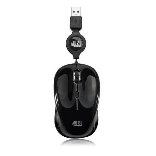 Adesso iMouse S8 souris Voyage Ambidextre USB Type-A Optique 1600 DPI - IMOUSE S8B
