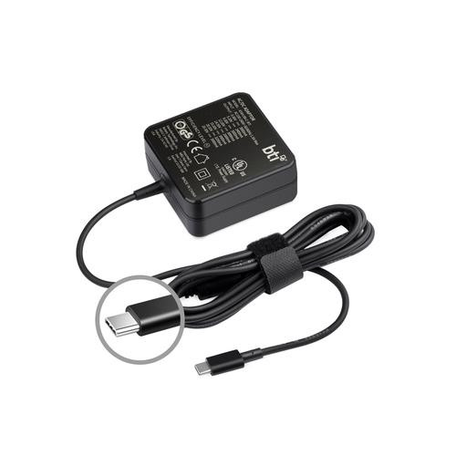 BTI 65WUSB-C adaptateur de puissance & onduleur Intérieure 65 W Noir - 65WUSB-C-BTI