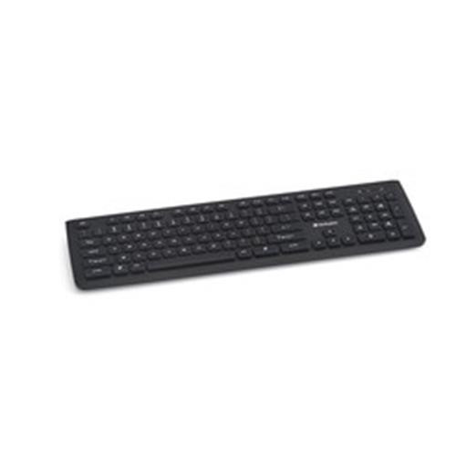 Verbatim  clavier Maison FR sans fil +USB QWERTY Anglais Noir - 99793