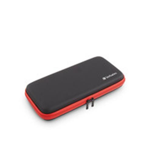 Verbatim CARRYING CASE FOR USE WITH Étui Nintendo EVA (Acétate de vinyle d'éthylène) Noir, Rouge - 99800