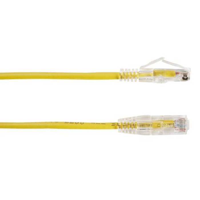 Black Box CAT6A 3m câble de réseau Jaune U/UTP (UTP) - C6APC28-YL-10