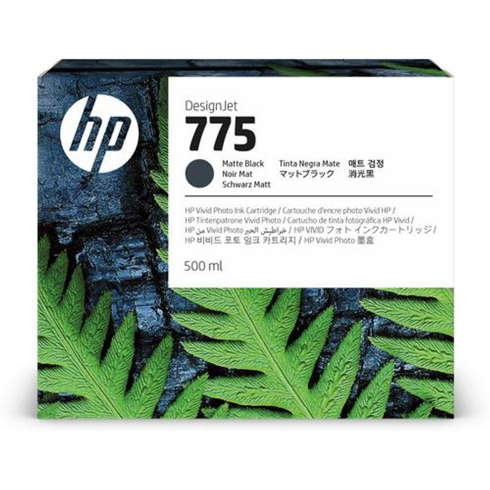 HP 775 Cartouche d'encre noire mate - 500 ml - 1XB22A